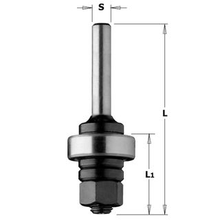 Slot Cutter Arbor with Bearing 1/2in S ***