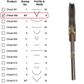 Power Chisel Single V 60* 12 x 8mm ***
