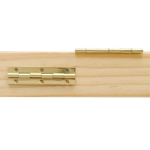 Solid Brass Butt Hinge 2-1/2 x 5/8 (63.5mm x 16mm)  1 pair