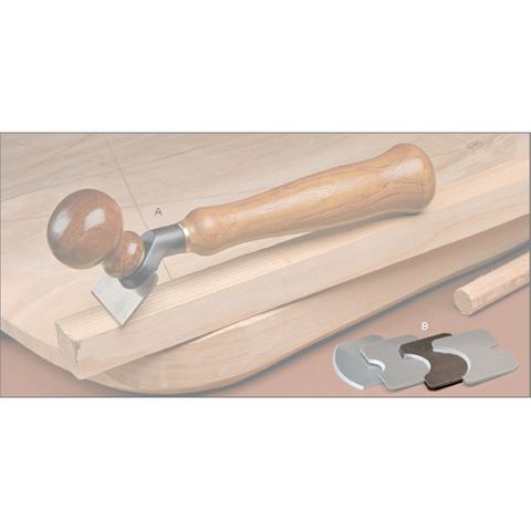 7/8in Concave Blade Chairmakers