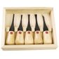 Flexcut Regular Palm Set 5 pce wood box