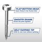 Kreg Pocket Hole Screws - 25mm Coarse/Pan Head - Zinc - 100 pack