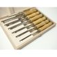 Pfeil Bench Chisel Set in Beechwood Box (6)