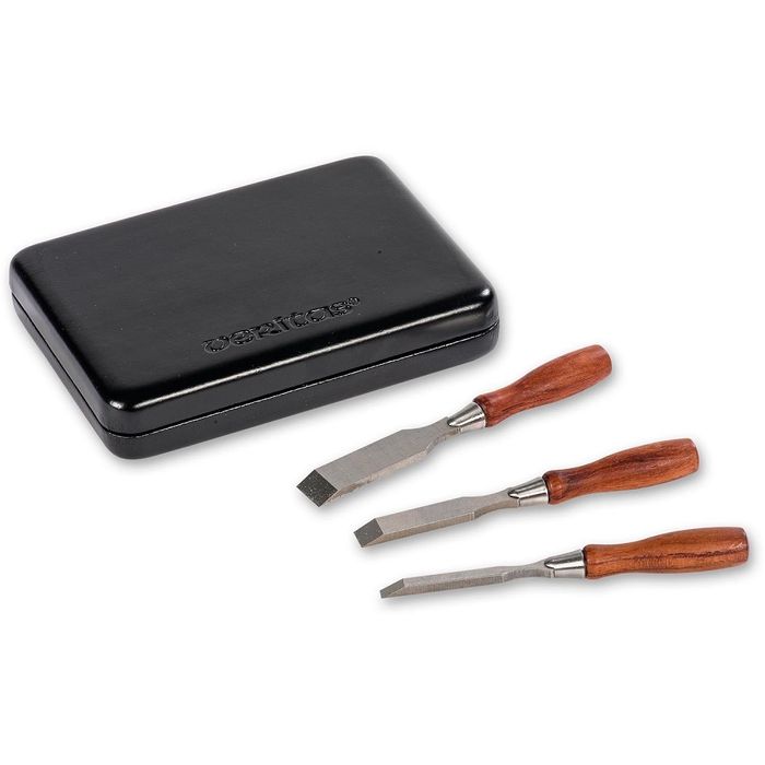 Veritas Set of 3 Miniature Chisels