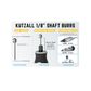 Kutzall Sphere 9.5mm Diameter 1/8" shaft - Very Coarse