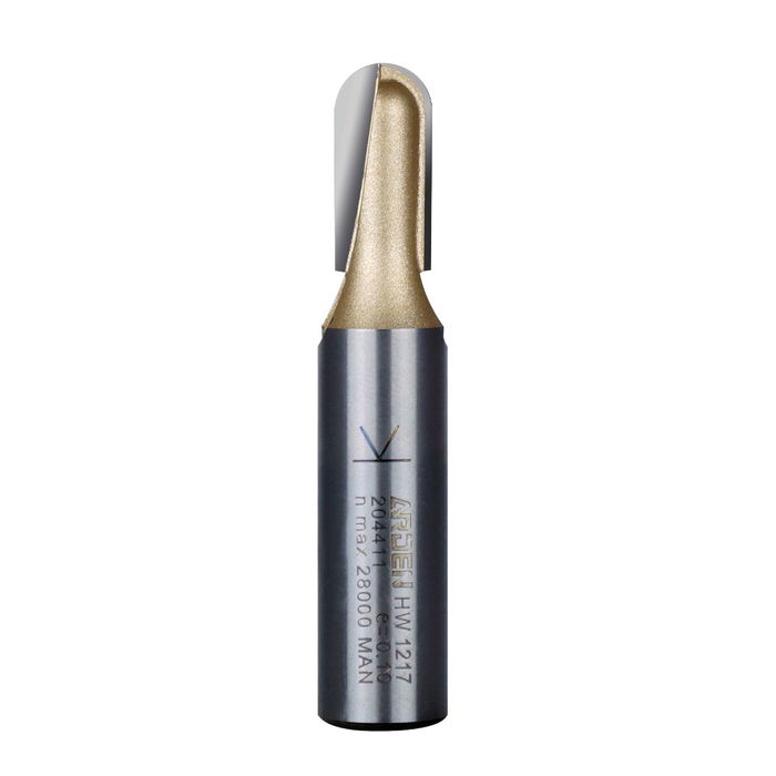 Arden Round Nose Grooving Bit 1/2in. Shank 9.52 mm Cut Ø 19.05 mm Cut L.