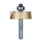 Arden Rebate Bit with Brg. 1/4in. Shank 34.92 mm Cut Ø 12.7mm Cut L.