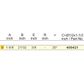 Arden Reversible Rail and Stile Bit 41.27 mm Cut Ø 23.81 mm Cut L.