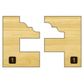 Arden Reversible Rail and Stile Bit 41.27 mm Cut Ø 23.81 mm Cut L.
