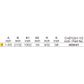 Arden Reversible Rail and Stile Bit 41.27 mm Cut Ø 23.81 mm Cut L.