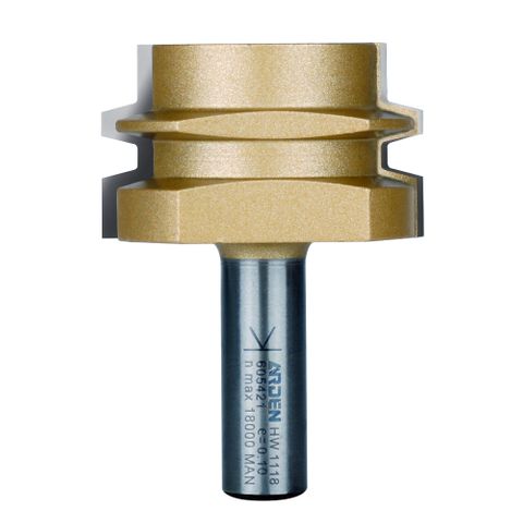 Arden Tongue and Groove Bit 1/2in. Shank 47.62 mm Cut Ø 27.78 mm Cut L.