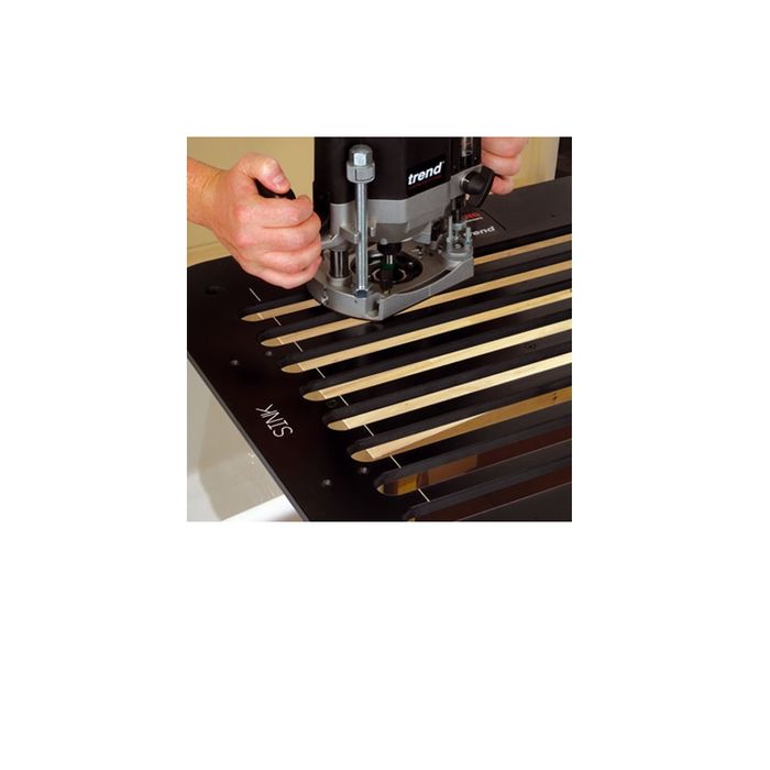 Trend Draining Groove Jig with Cove Cutter & Guide Bush ***