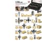 Trend 15 piece 1/2 inch shank starter cutter set
