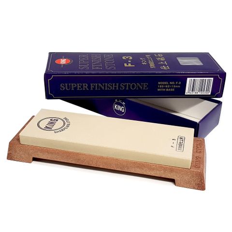 Japanese Water Stone 185 x 62mm on stand 4000 Grit