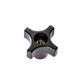 Carbatec Small Cross Knobs - 1/4" Internal Thread - Pk4