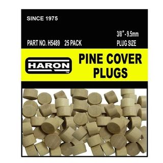 Haron Flat Pine Plug 3/8in 9.5mm (25)***