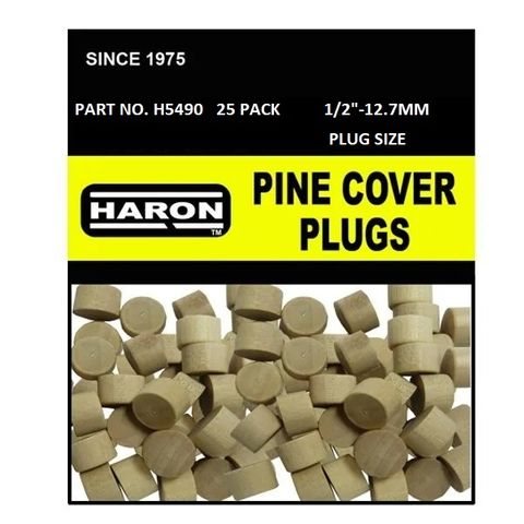 Haron Flat Pine Plug 1/2in 12.7mm  (25)***