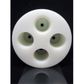 Maneater - Round Stopper Mould (4 Chamber)