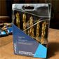 12-pce TiN coated Brad Point Drill Bit Set (2-13mm 1mm increments)