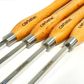 Carbatec 4PC Tungsten Carbide and Stainless Steel Medium/Large Scraper Set