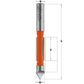 Panel Trim Bit 1/2in/ 12.7mmD x 31.7 Cut ***