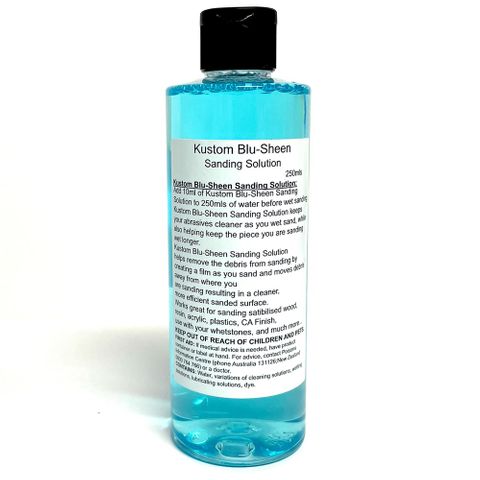 Kustom Blu-Sheen wet sanding solution