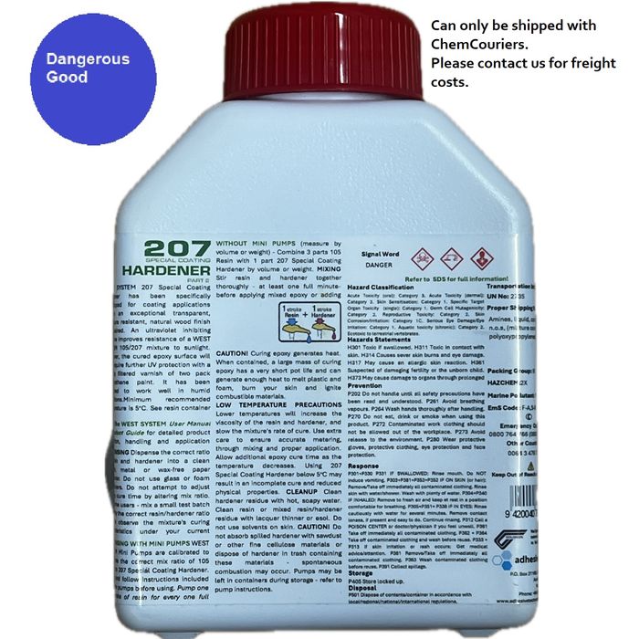 WEST SYSTEM 207 Special Coating Hardener - 333ML **DG