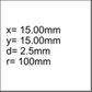 Premium Carbide Inserts 15x15x2.5mm - 100mm radius - Pk10