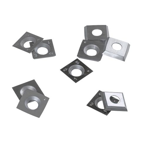 Premium Carbide Inserts 15x15x2.5mm - 100mm radius - Pk10