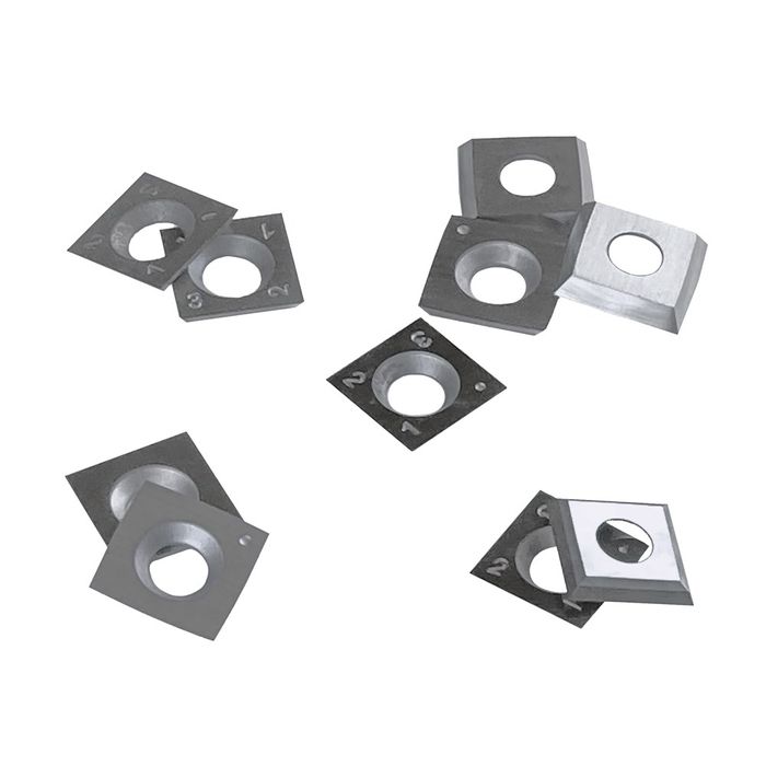 Premium Carbide Inserts 15x15x2.5mm - 100mm radius - Pk10