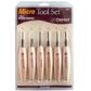 Flexcut 1.5mm Mixed Profile Micro Tool Set