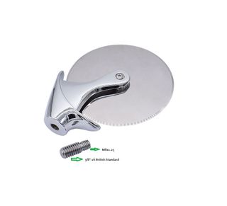 Carbatec Premium Stainless Steel Pizza Cutter Kit - 10cm