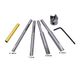 Carbatec Pen Mill Set with 3/4" cutter (4 edges) + 4 shafts
