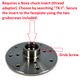 Nova 6" (150mm) Faceplate Insert version