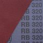 Hermes Cloth Back Resin Bonded Sandpaper Roll 76.1mm (3") x 25 meters - 120 Grit