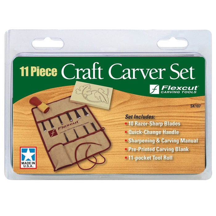 Flexcut 11 Piece Craft Carver Set