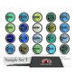 Eye Candy 20 Blue/Green Color Pigment Powder Variety Set T x 5g
