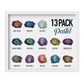 Eye Candy 13 Color Pastel Series Pigment Powder Variety Pack x 5g