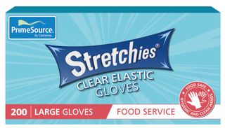 POWDER FREE LARGE GLOVE CLEAR x 100 (10)