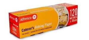 30cm EASY BAKE BAKING PAPER ALRESCO x 120m (6)