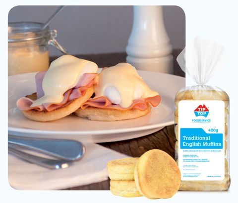 ENGLISH MUFFIN TIP TOP (9328) 36 x 400g