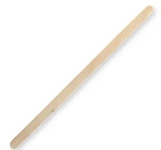 14cm WOODEN STIRRER x 1000 BIOPAK (10)