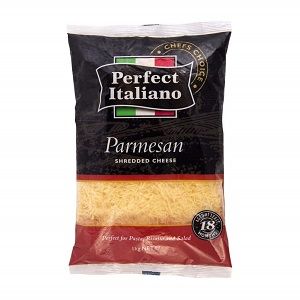 SHREDDED PARMESAN CHEESE REAL x 1kg (10)