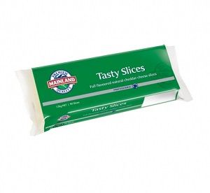 TASTY SLICED CHEESE MAINLAND x 1.5kg (8)