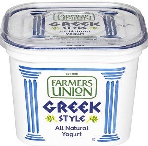 YOGHURT GREEK STYLE GFREE FUNION x 1kg (6)