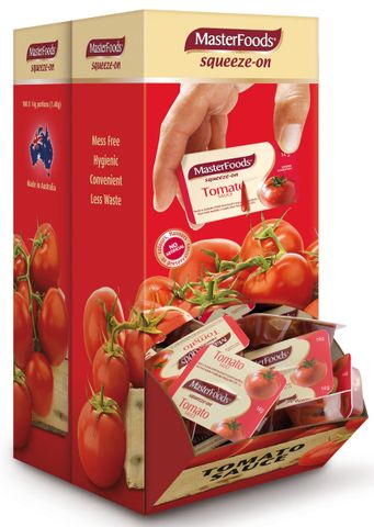 SQZ TOMATO SAUCE M/FOODS P/C  100x14g