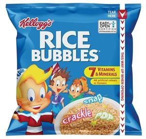 RICE BUBBLES PC KELLOGGS 30 x 25g