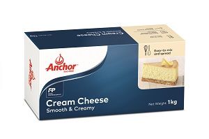 CREAM CHEESE ANCHOR GFREE x 1kg (12)