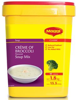 CREME BROCCOLI SOUP MIX MAGGI  x 1.8kg (6)