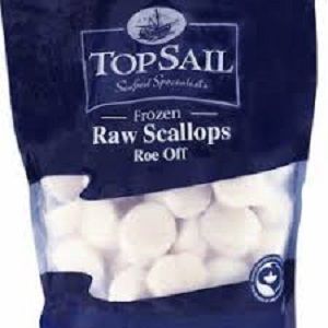 SCALLOPS ROE OFF 20/30 TOPSAIL x 1kg (10)